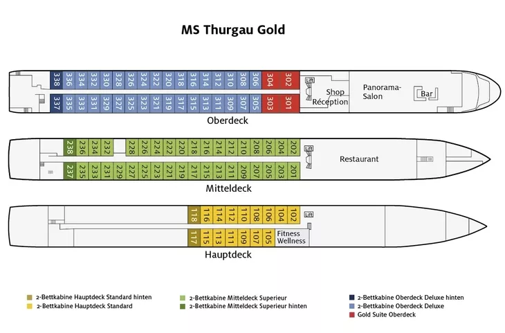 Thurgau Gold Deckplan