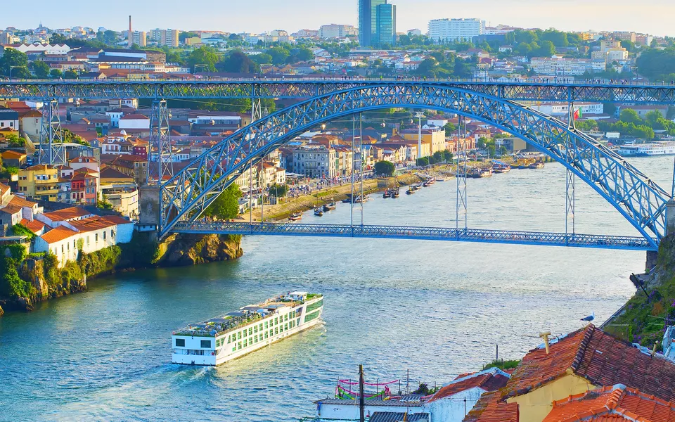 Ponte Dom Luís I-Brücke in Porto