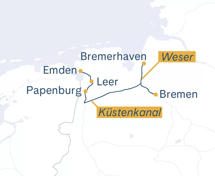 Thurgau Saxonia: Bremerhaven-Leer