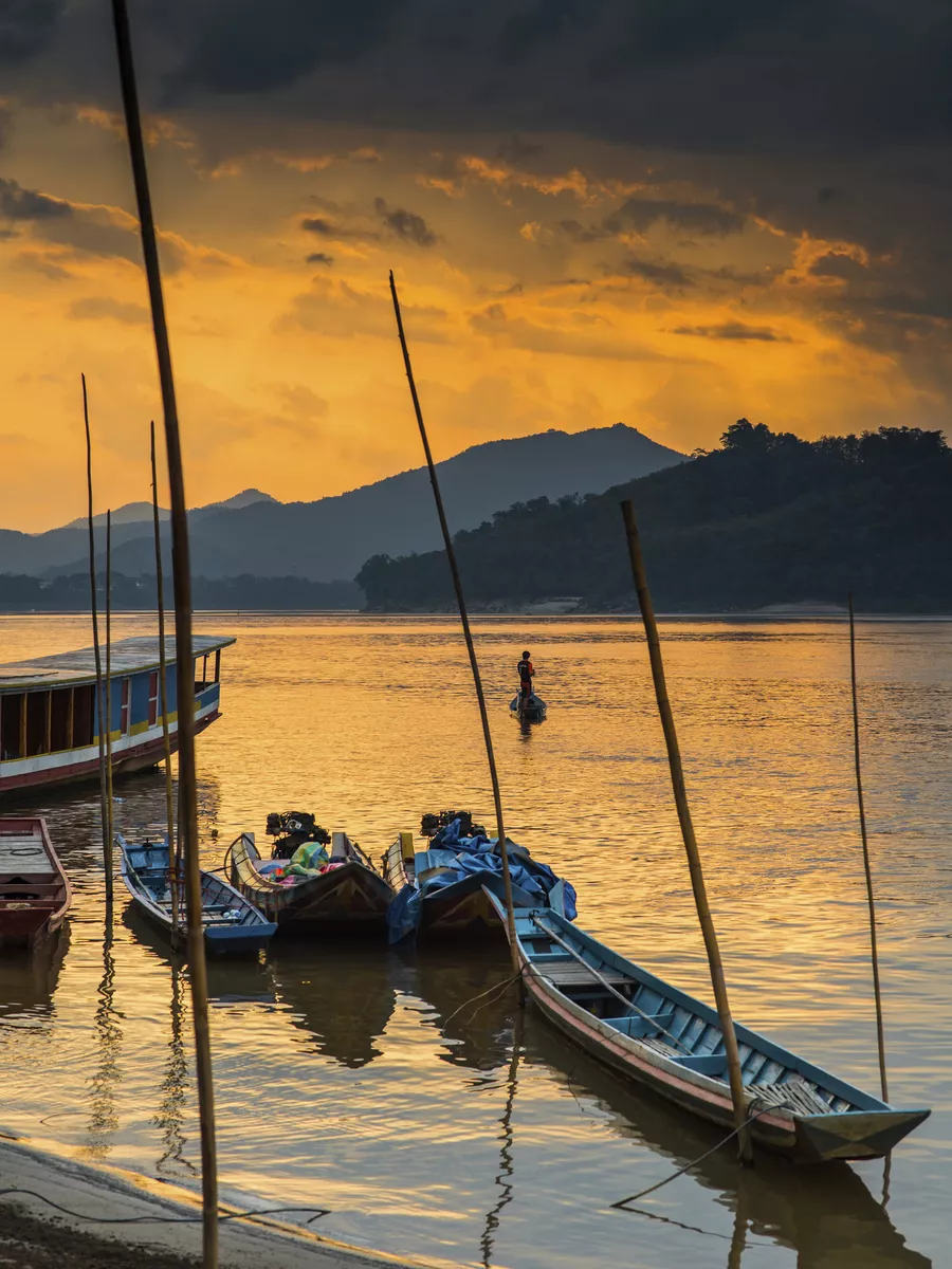 Am Mekong, Laos - © filmlandscape - Fotolia