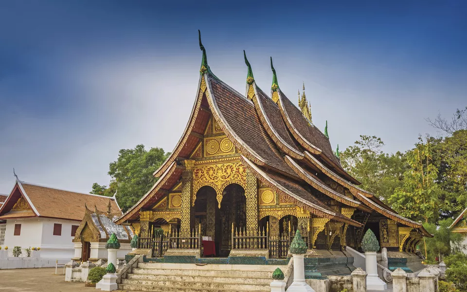 Wat Xieng Thong Tempel in Luang Prabang