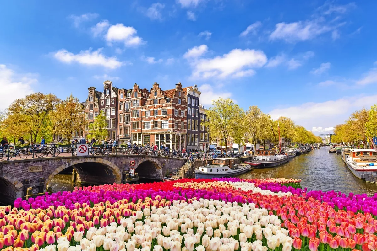 Amsterdam in den Niederlanden - © Noppasinw - stock.adobe.com