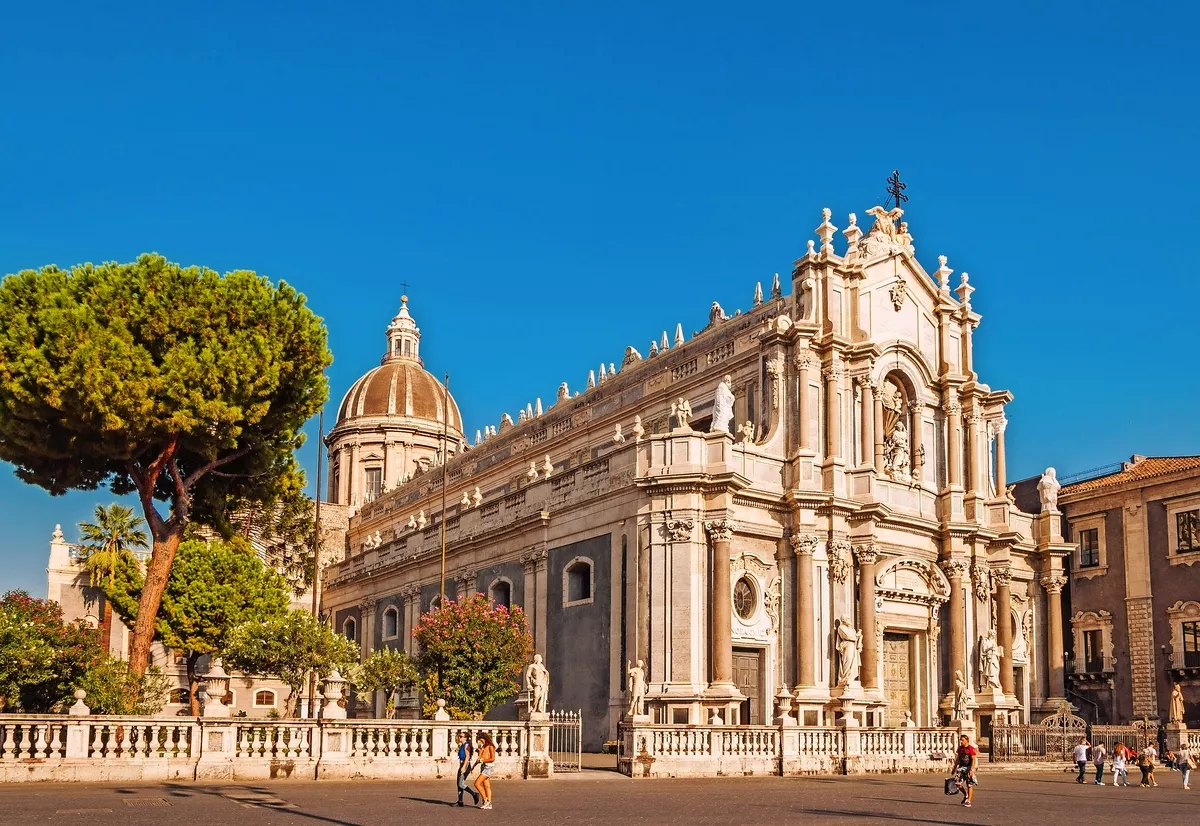 Kathedrale von Santa Agatha in Catania - © alesinya7 - stock.adobe.com