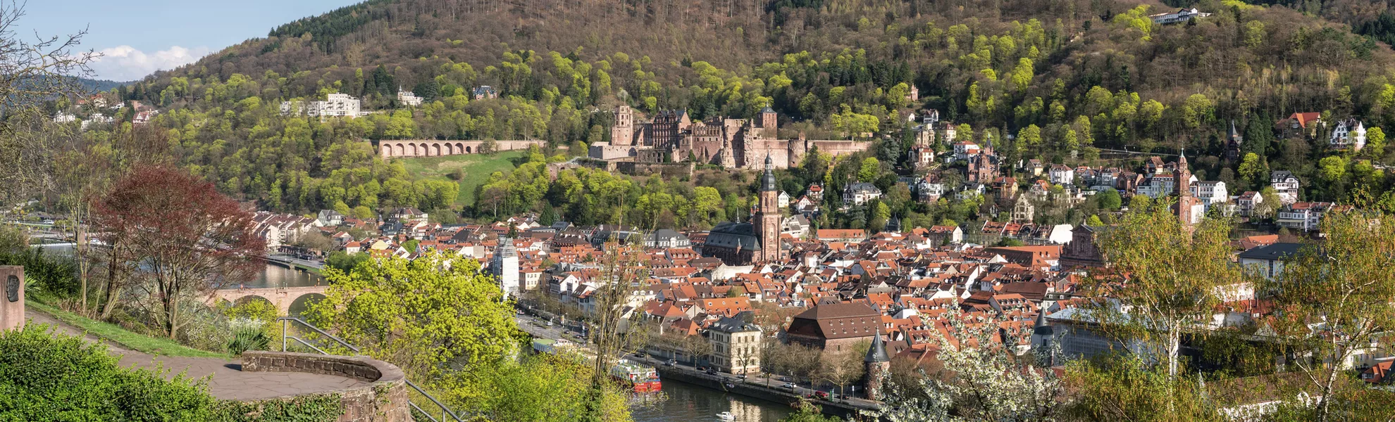 Philosophenweg, Heidelberg - © Copyright (c) 2021 mapman/Shutterstock.  No use without permission.