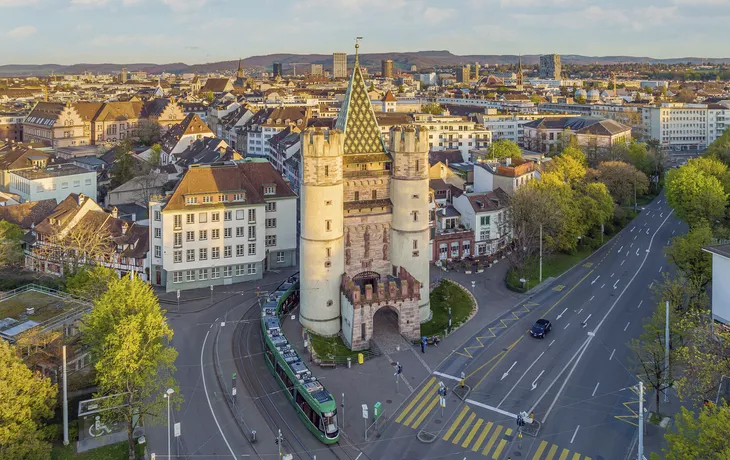 Luftaufnahme_Spalentor_1 - © Basel Tourismus