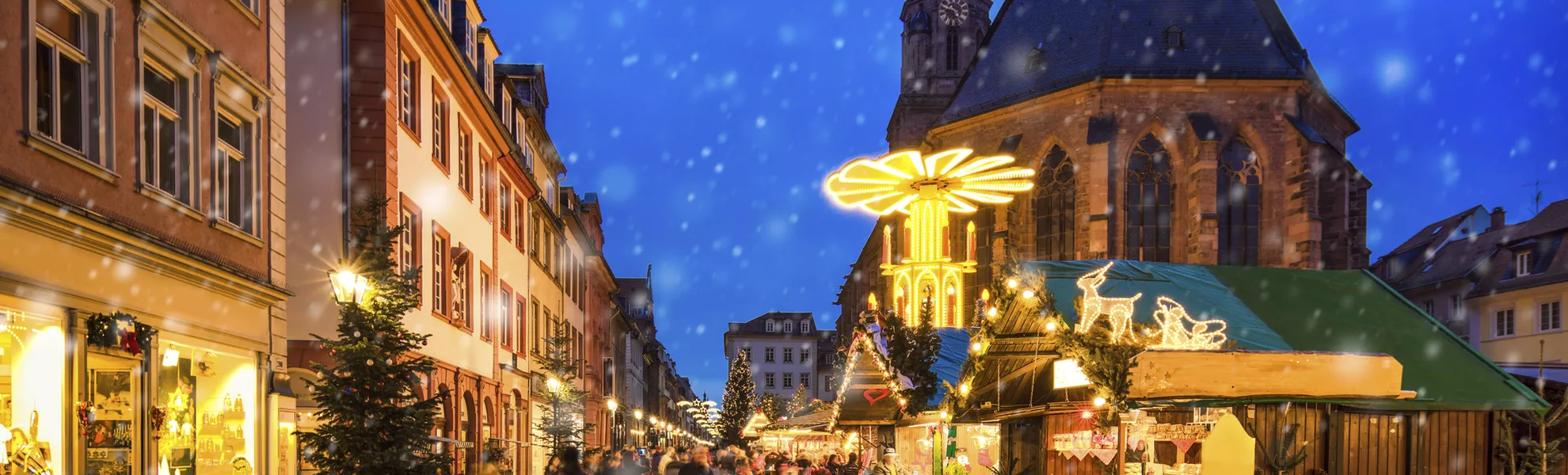 Weihnachtsmarkt, Heidelberg - © eyetronic - stock.adobe.com