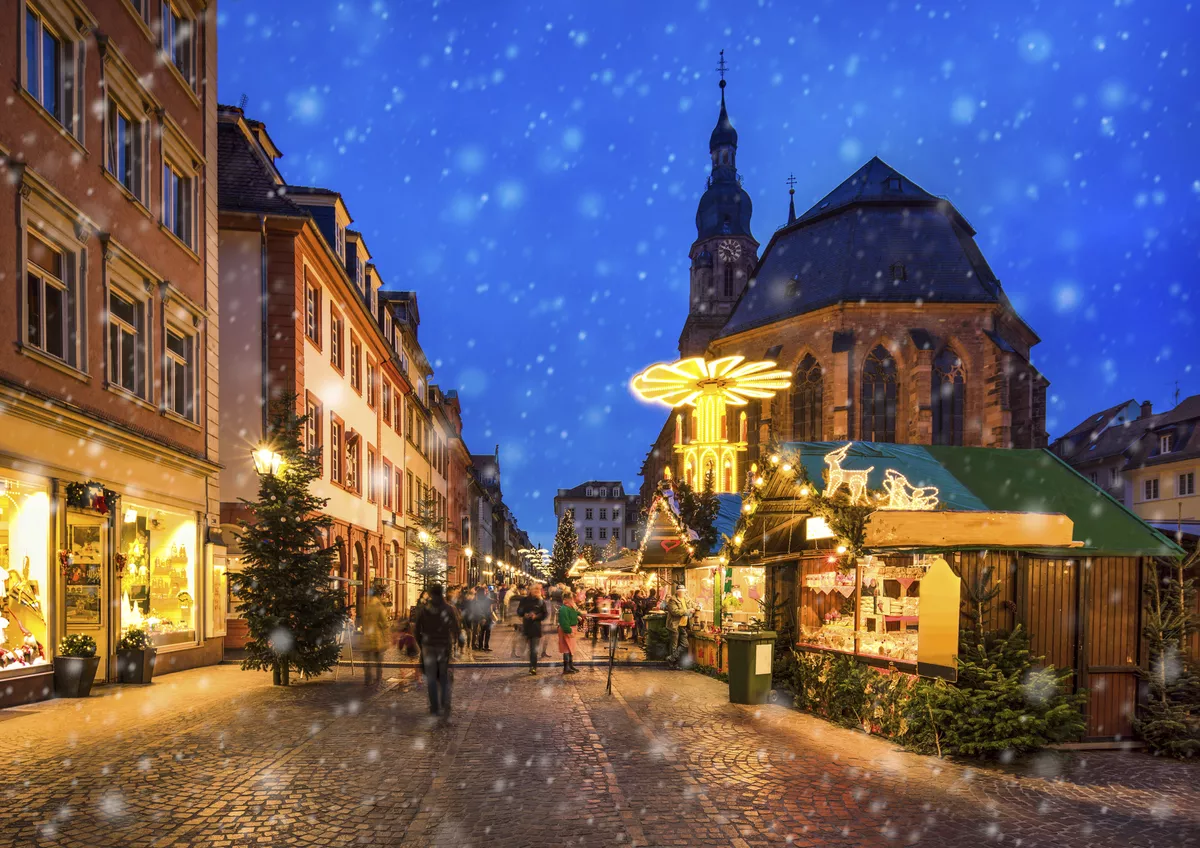 Weihnachtsmarkt, Heidelberg - © eyetronic - stock.adobe.com