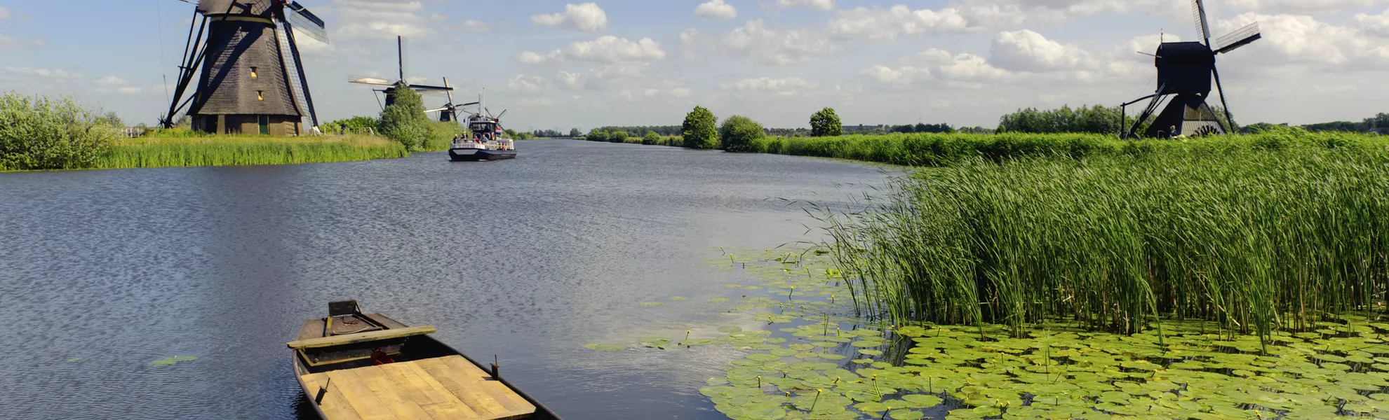 Windmühlen, Kinderdijk - © shutterstock_78871441