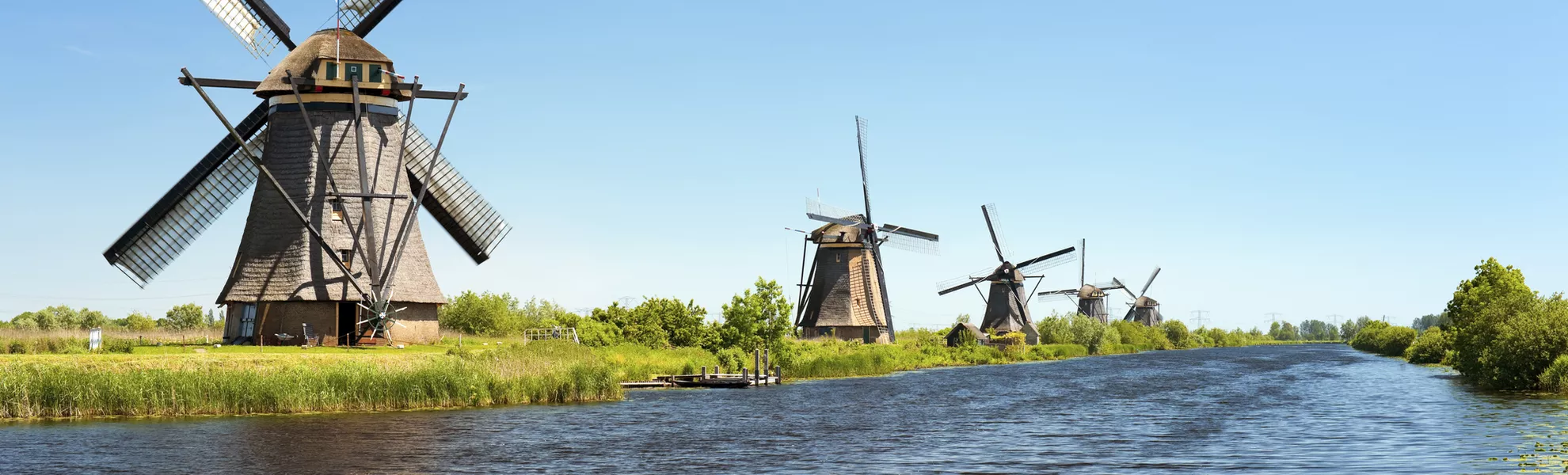 Windmühlen, Kinderdijk - © shutterstock_104887778