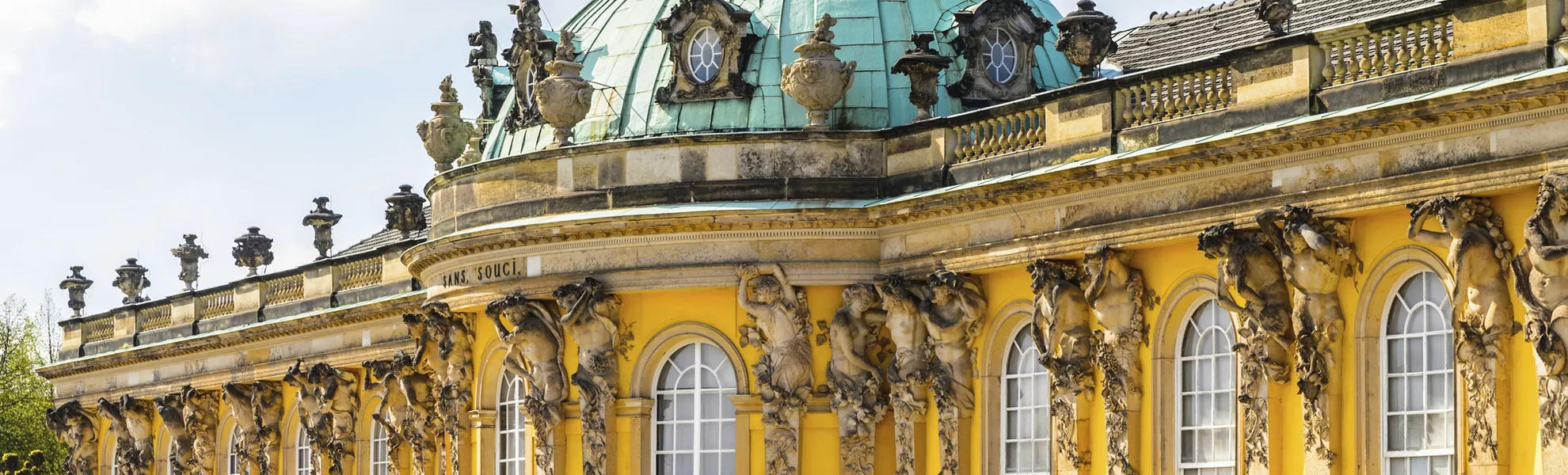 Schloss Sanssouci, Potsdam - © shutterstock_277462391