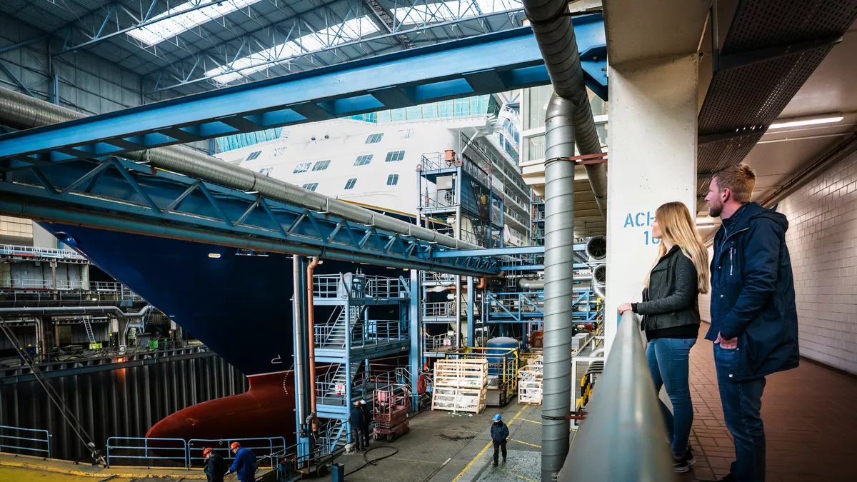 Meyer Werft in Papenburg - Foto: Papenburg Marketing GmbH