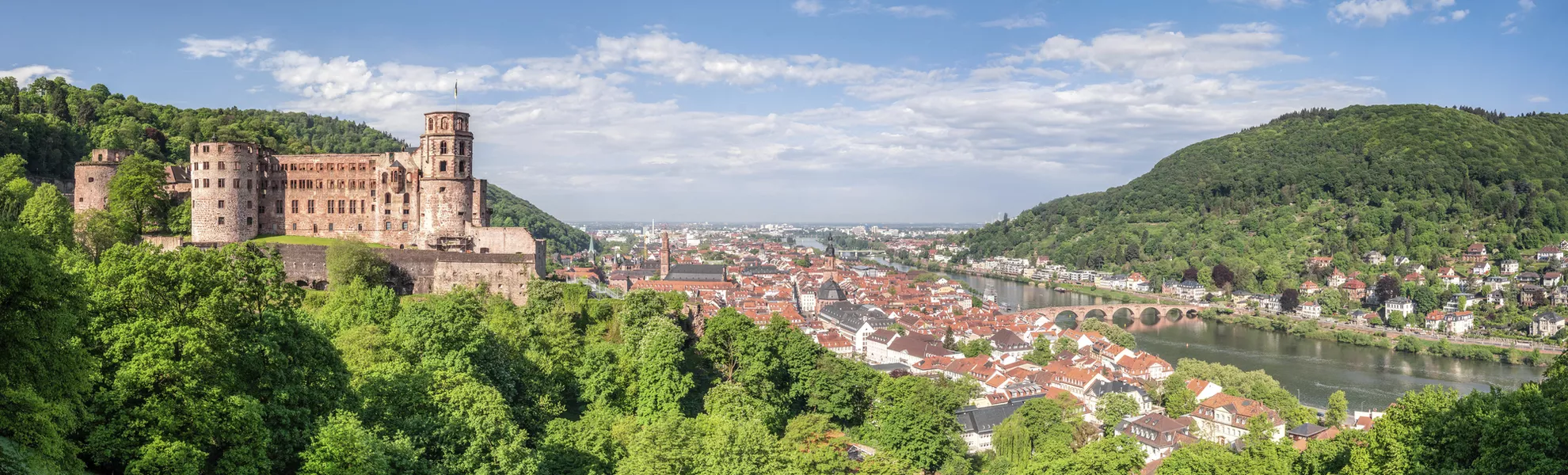 Historische Altstadt und Schloss, Heidelberg - © eyetronic - stock.adobe.com