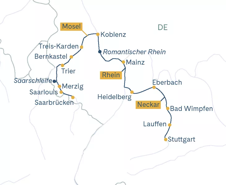 Thurgau Saxonia: 2025 Stuttgart- Saarbrücken