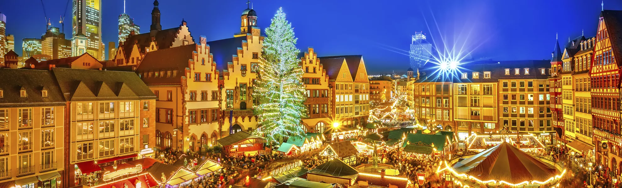 Weihnachtsmarkt, Frankfurt - © sborisov - Fotolia