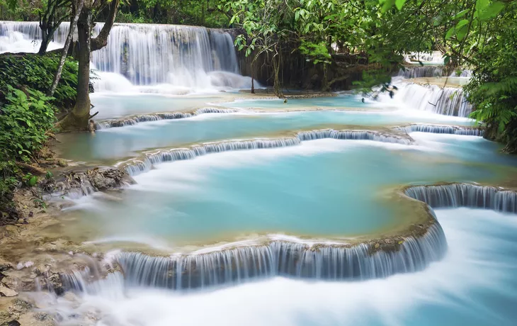 © preto_perola - Fotolia - Kuang Si Wasserfälle, Luang Prabang