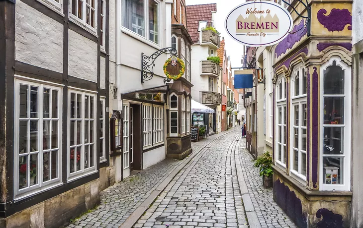 © Getty Images/iStockphoto - Schnoorviertel, Bremen