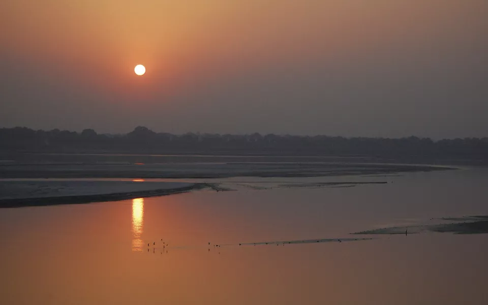 Indien Sonnenuntergang