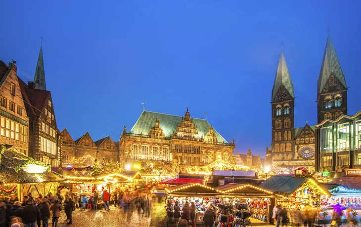 © Getty Images - Weihnachtsmarkt in Bremen