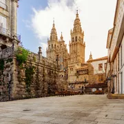 Kathedrale in Santiago de Compostela