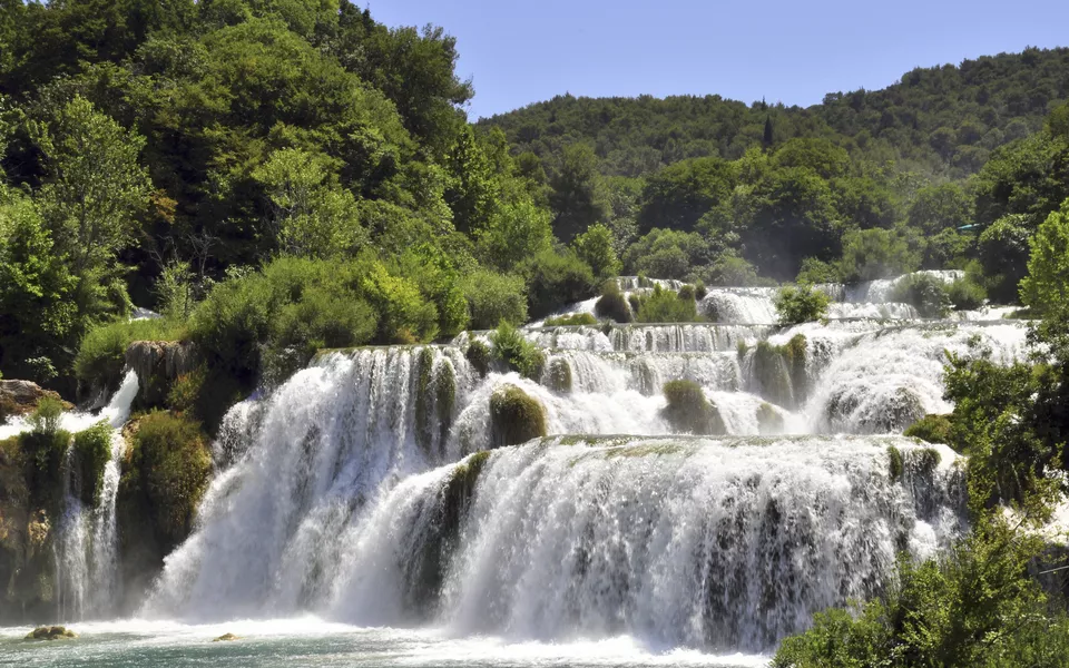 Im Krka-Nationalpark bei Skradin