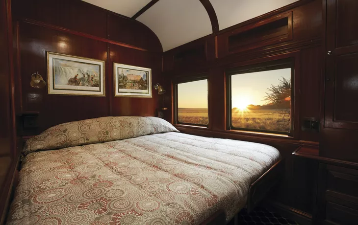 Suite der Kategorie Pullman (Doppelbett) - © Rovos Rail Tours