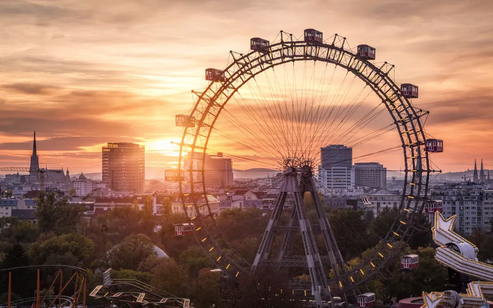 Blick über den Prater, Wien