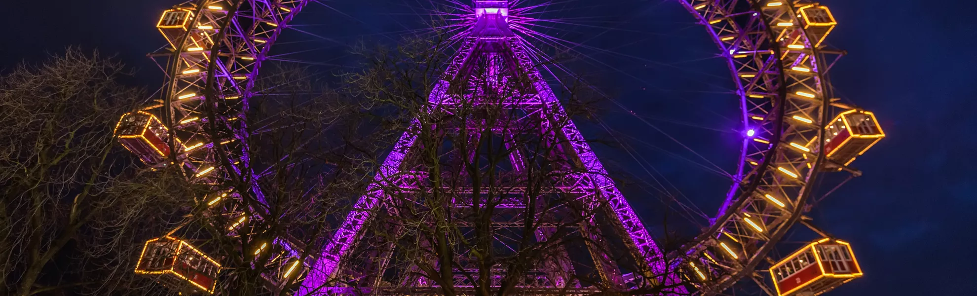 Riesenrad im Wiener Vergnügungspark Prater  - © krugli - stock.adobe.com