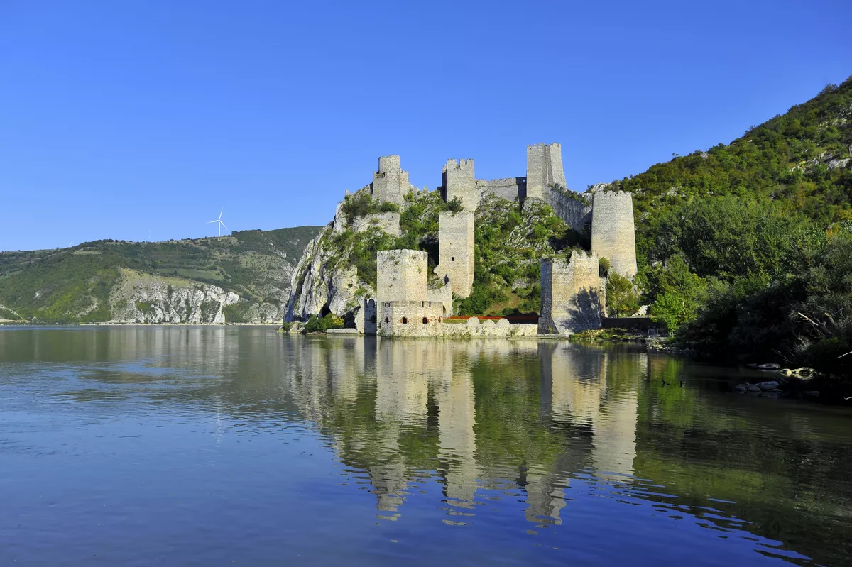 Festung Golubac beim 