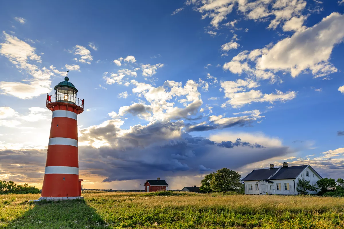 Leuchtturm När auf Närkholm - © korkeakoski - stock.adobe.com