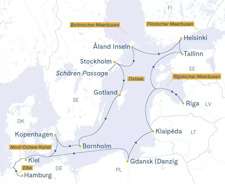 Routenplan