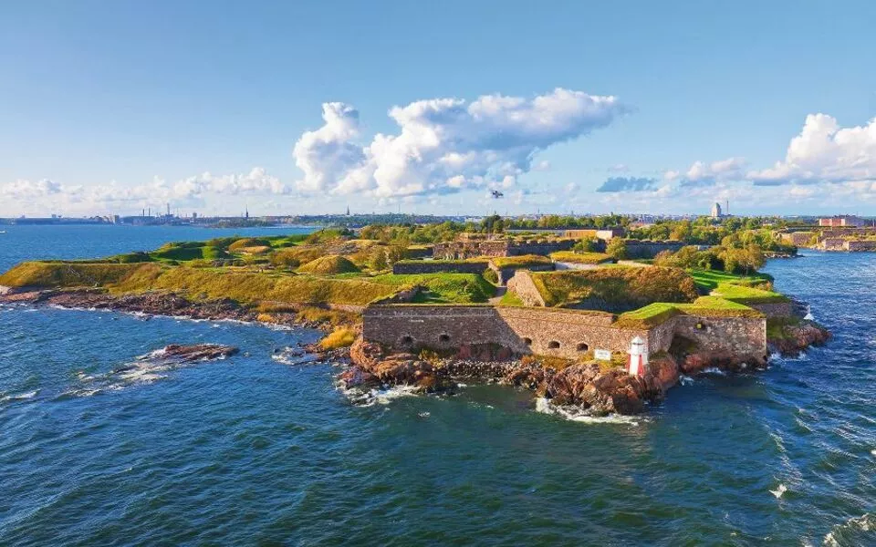 Suomenlinna fortress in Helsinki, Finland