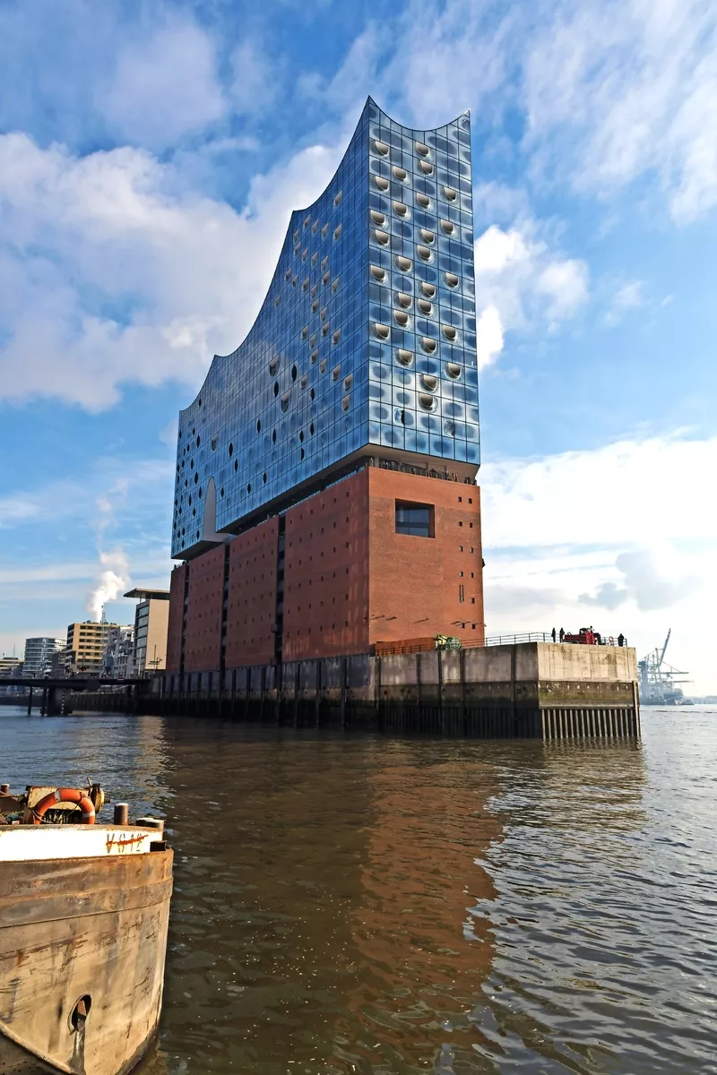 Elbphilharmonie am Hamburger Hafen, Deutschland