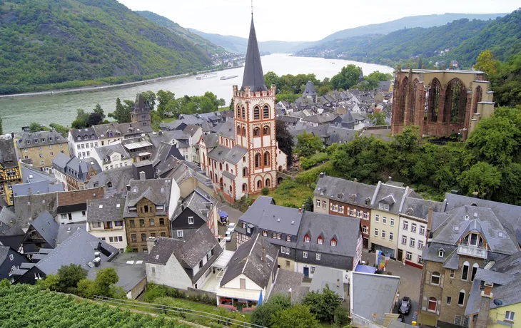 © shutterstock_83500129 - Bacharach am Romantischen Rhein