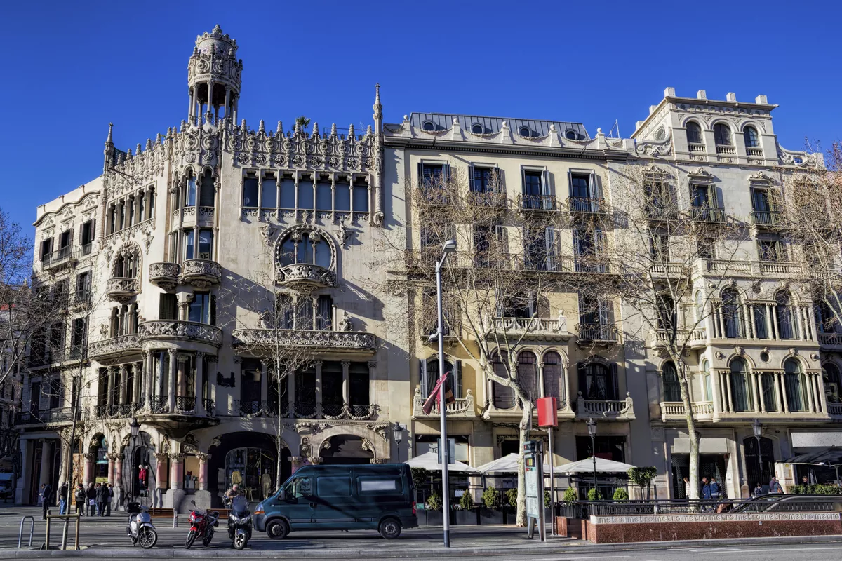 Passeig de Gracia in Barcelona