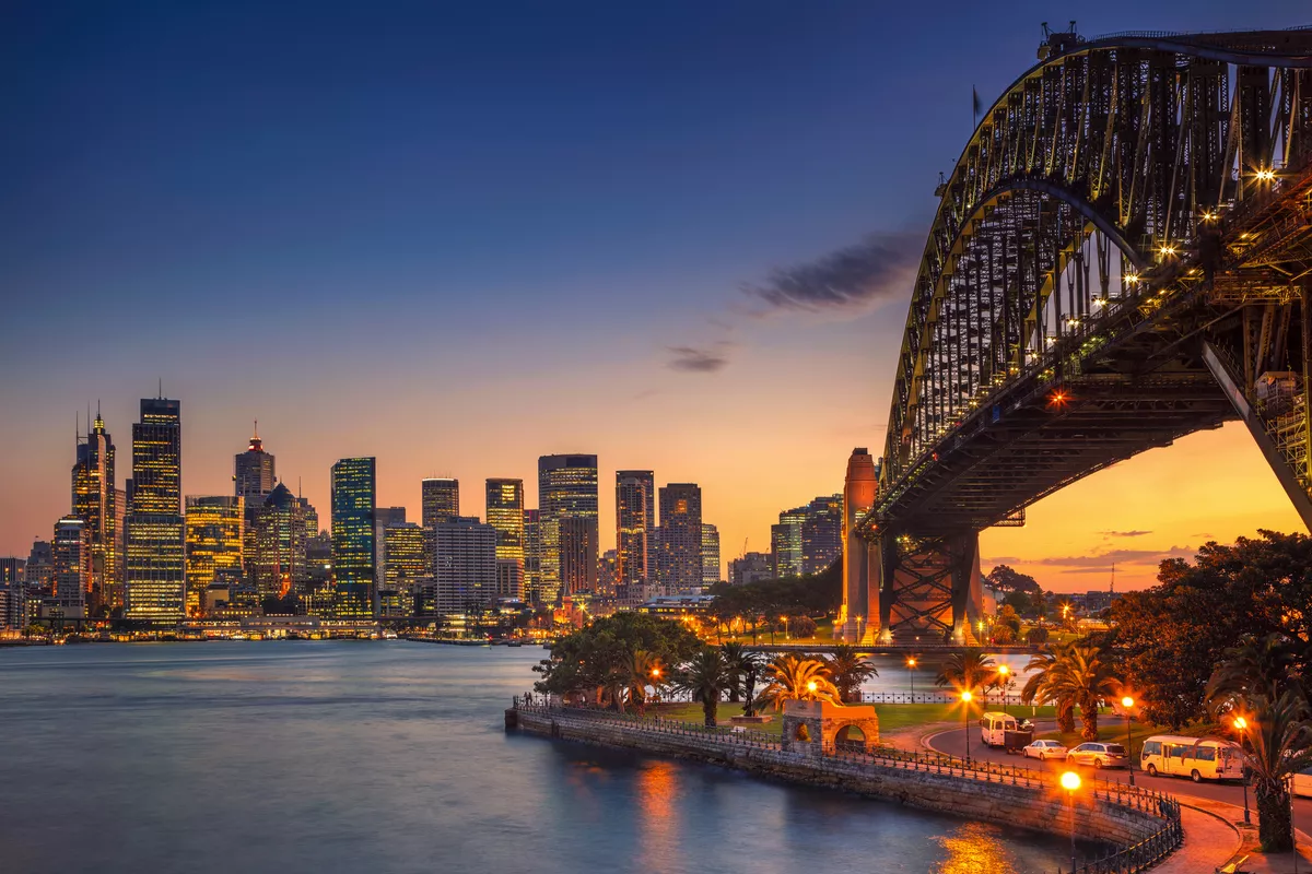 Stadtbild von Sydney mit Harbour Bridge - © Rudolf Balasko - stock.adobe.com