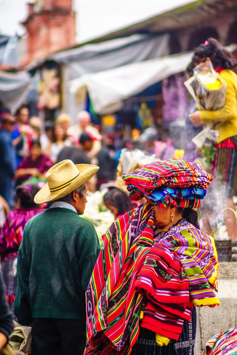 einheimischer Mayamarkt in Chichicastenango in Guatemala - ©streetflash - stock.adobe.com