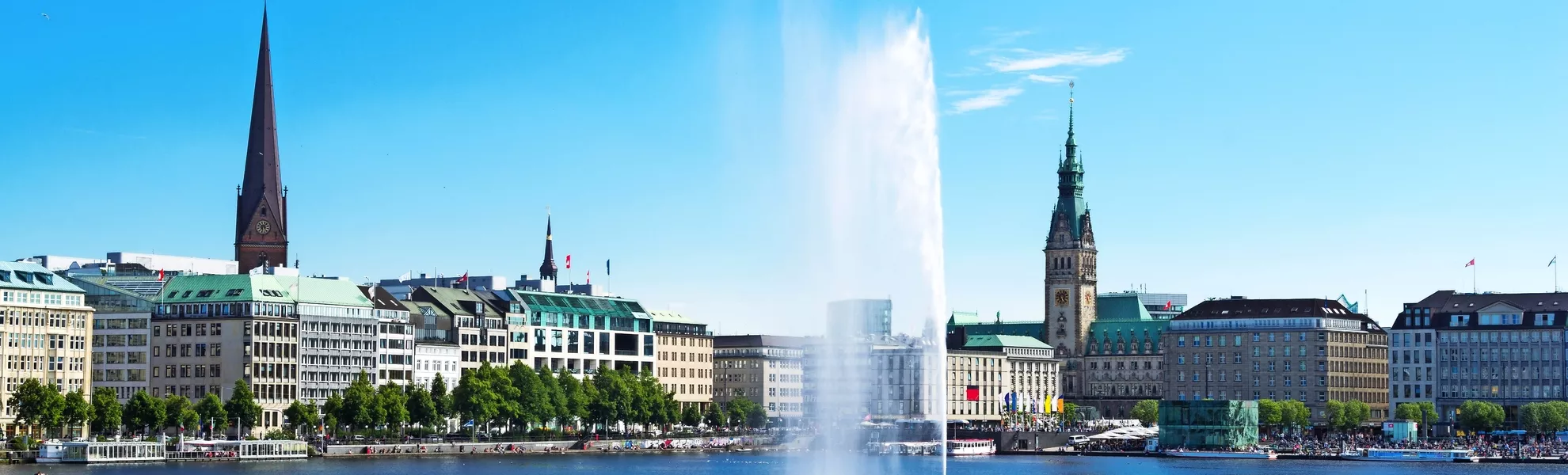 Hamburgs Binnenalster, Deutschland - © davis - Fotolia