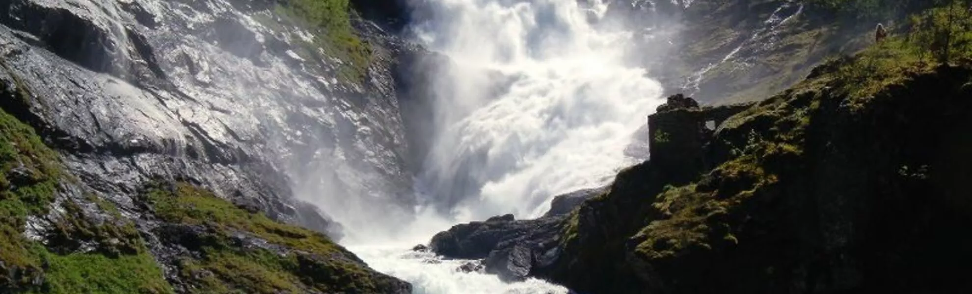 Blick auf die wilde Natur Norwegens aus der Flambahn - © pekaste - Fotolia