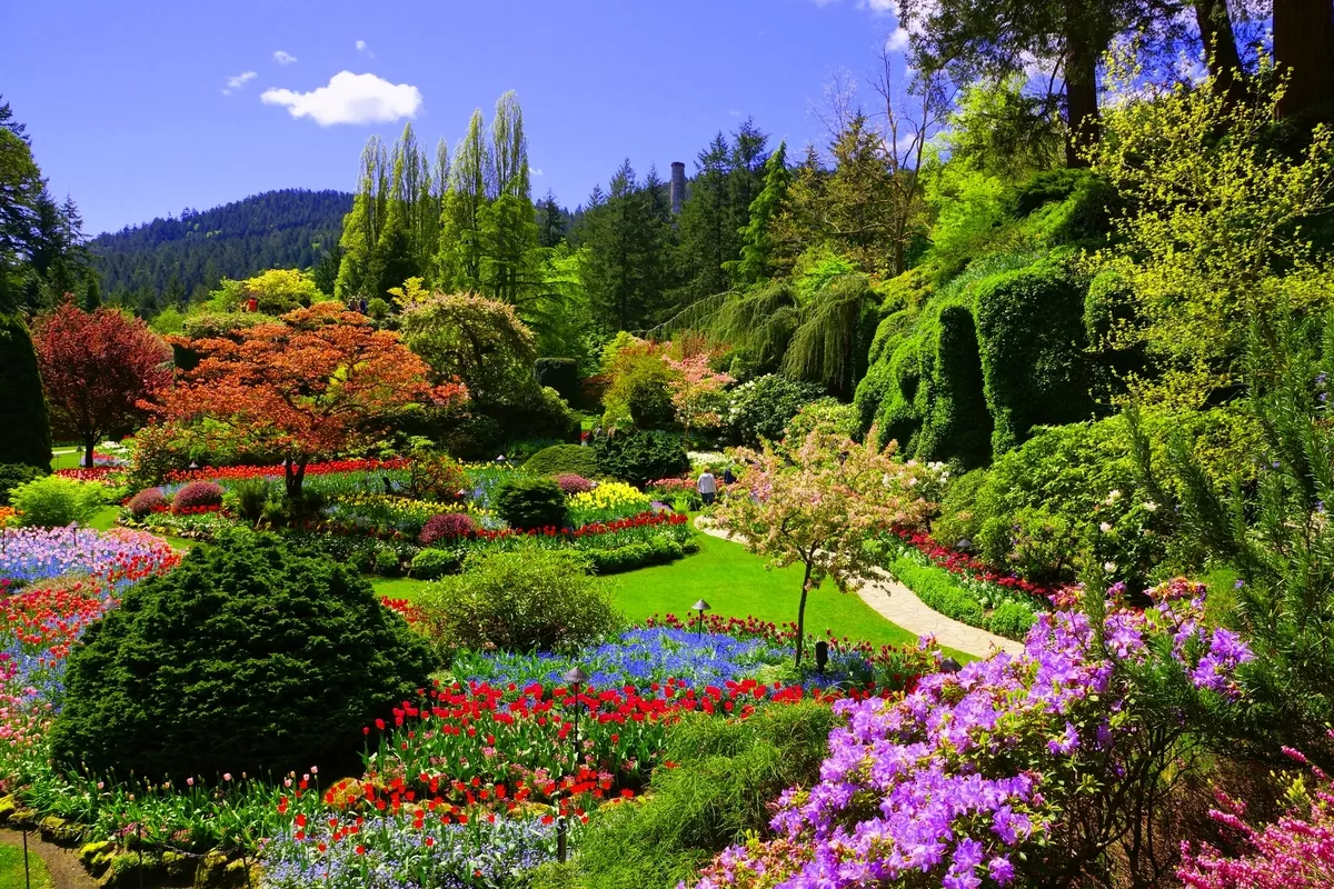 Butchart Gardens nahe Victoria - © Jenifoto - stock.adobe.com