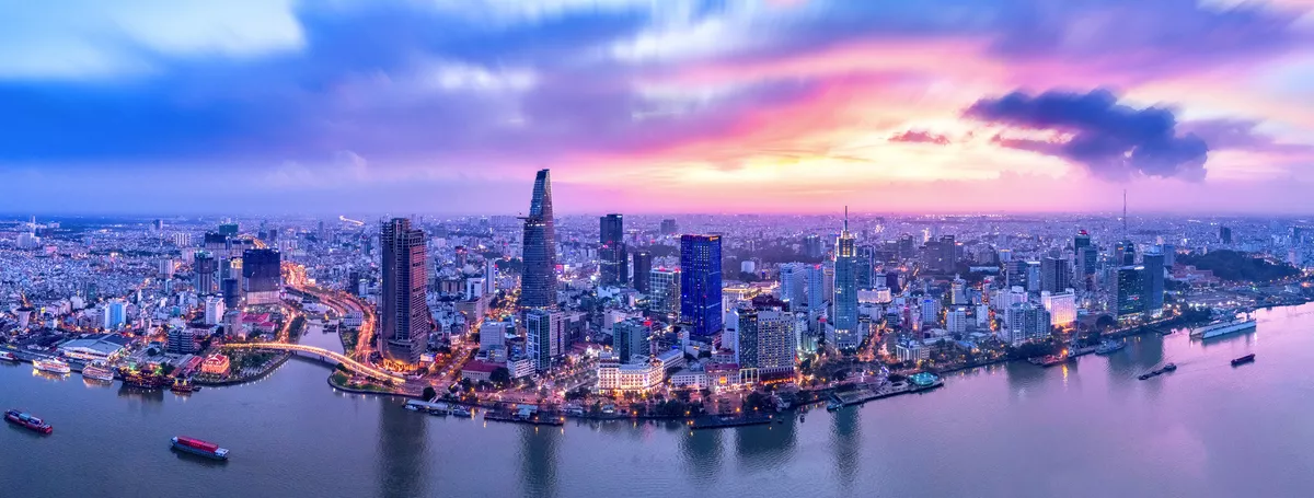 Luftbild von Ho Chi Minh Stadt - © Hien Phung - stock.adobe.com