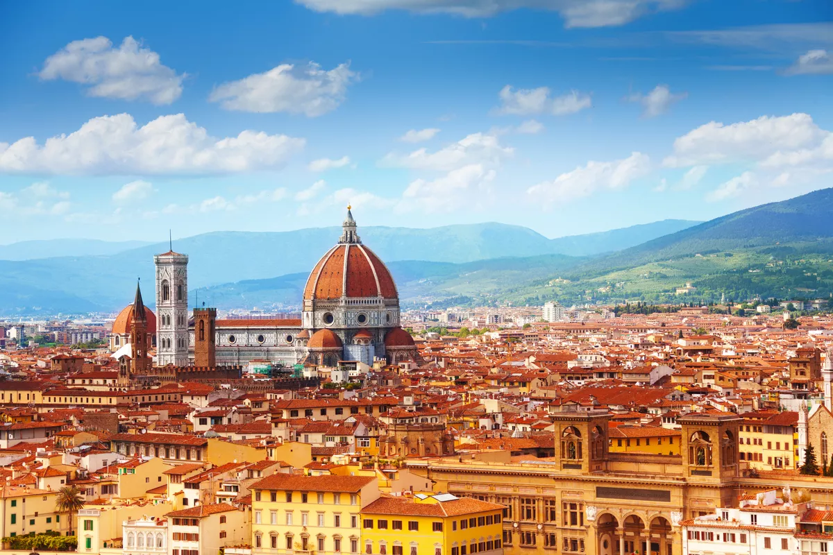 Panorama von Florenz und Saint Mary - © SerrNovik- stock.adobe.com
