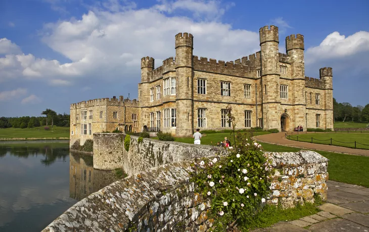 majestätisches Leeds Castle in der englischen Region Kent - ©elenarostunova - stock.adobe.com