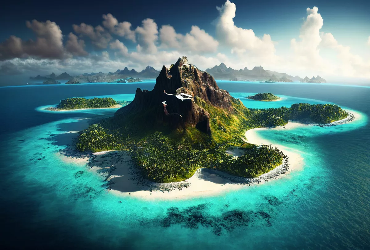 Luftbild von Bora Bora - © Sci-Fi Agent - stock.adobe.com