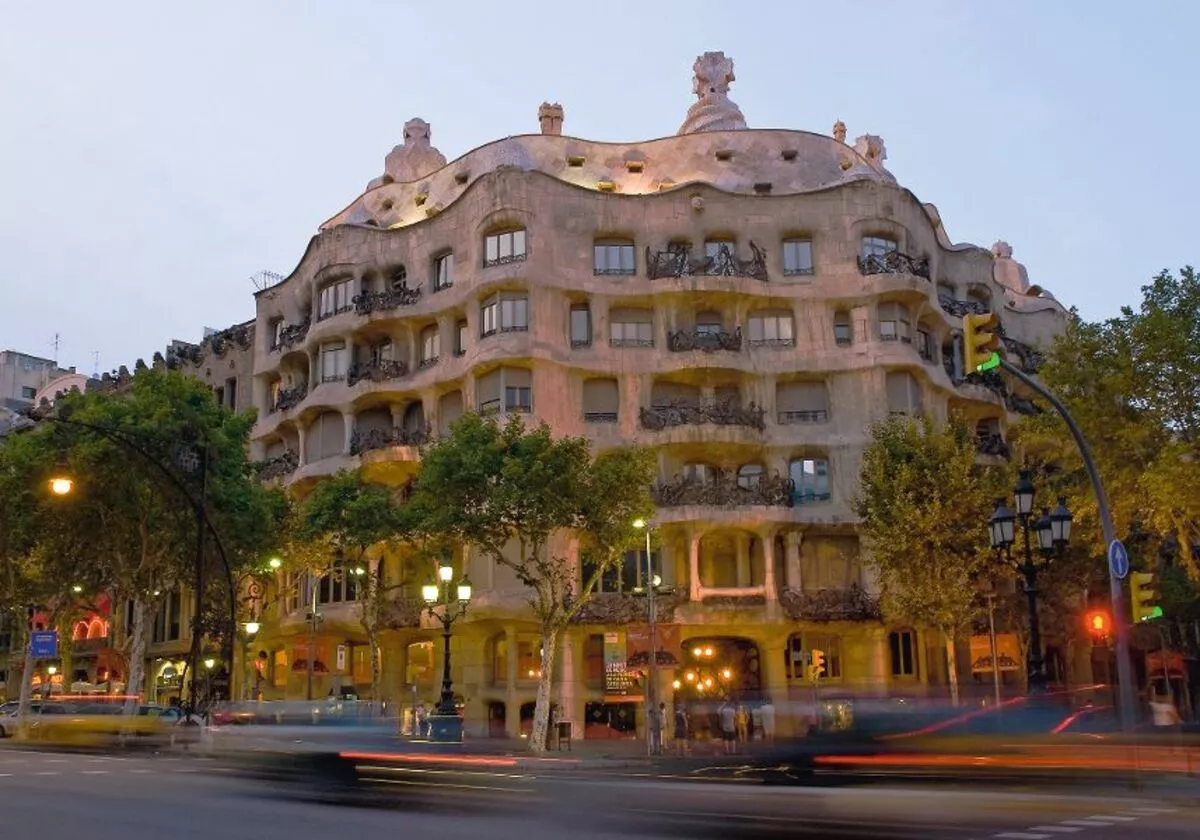 Casa Milá, Passeig de Gracia, Barcelona