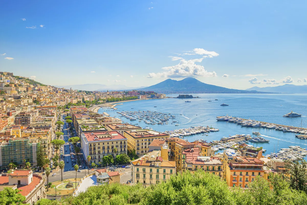 Naples, Italy. August 31, 2021. View of the Gulf of Naples from  - © Alessandro - stock.adobe.com